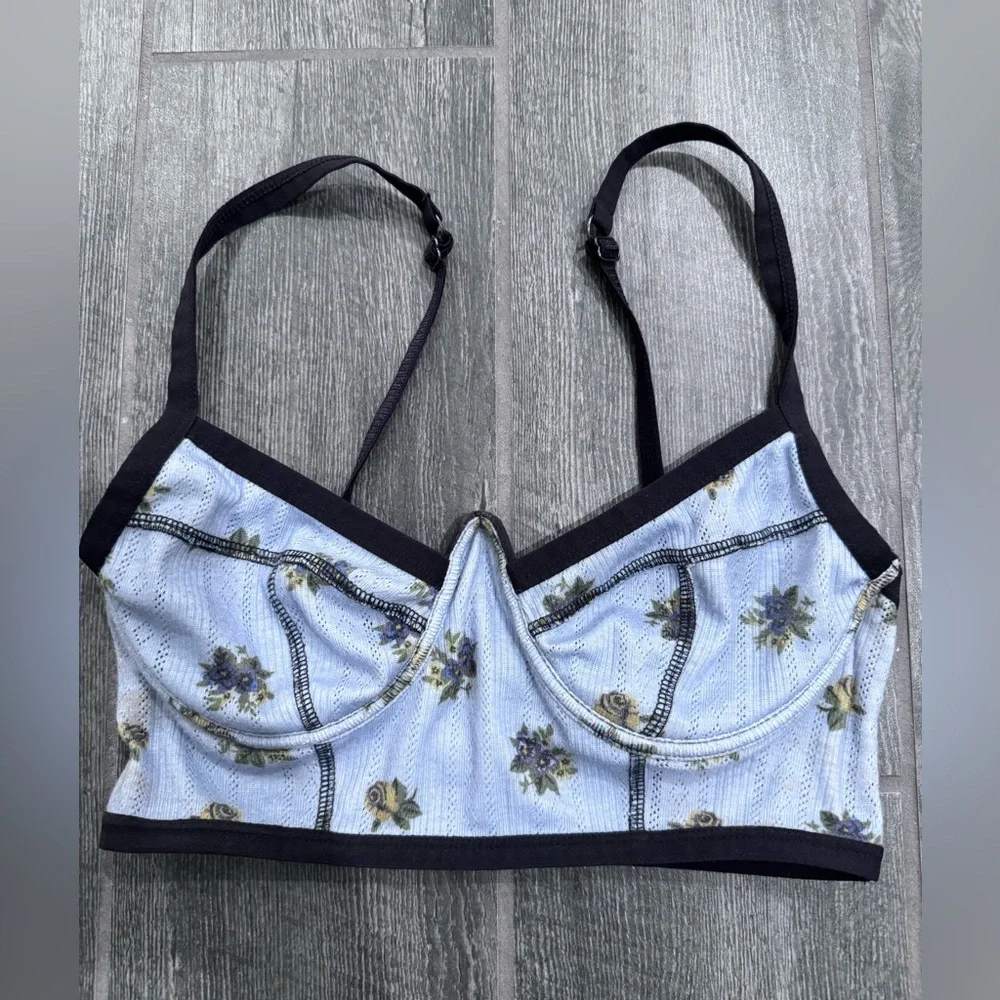 Urban Outfitters out from under saturn Pointelle Bustier Underwire size …‎